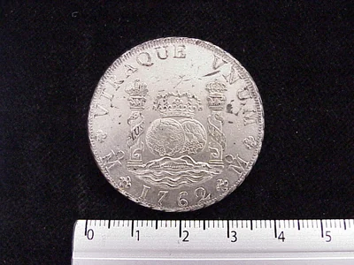 8 Reales Carlos III 1762