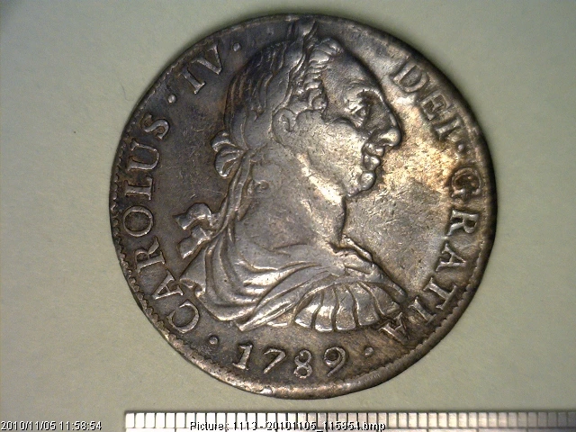 8-reales-carlos-iv-1789-mexico-fm - anverso (Banxico)