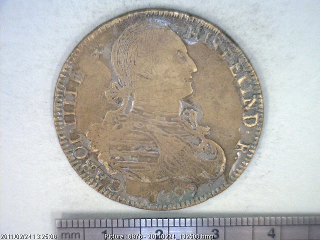 8-reales-carlos-iv-1799-mexico-fm - anverso (Banxico)