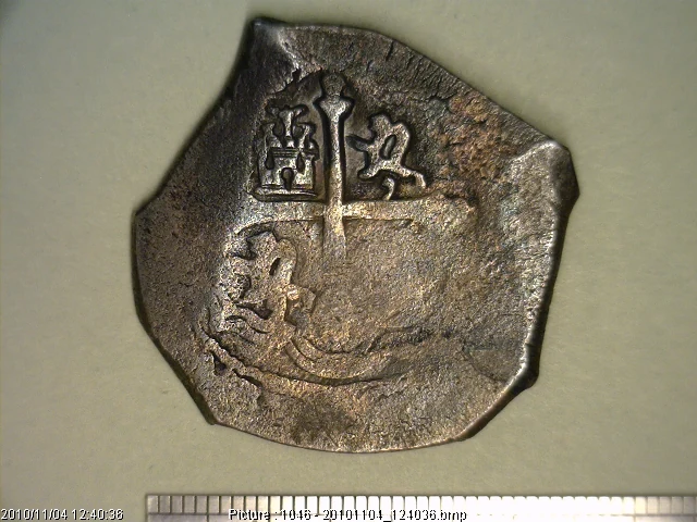 8 Reales Felipe V Primera Epoca 1714 · Reverso