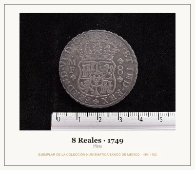 8 Reales Fernando VI 1749