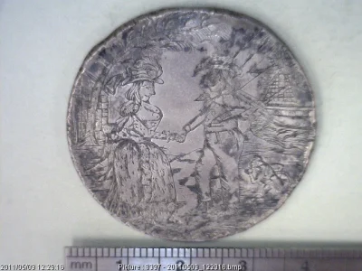 Anverso de moneda 8 Reales, plata 0.900
