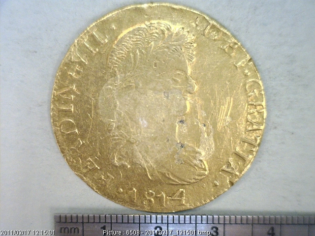 8-reales-realista-1814-zacatecas-fp - anverso (Banxico)
