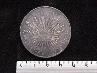 8 Reales Resplandor Álamos 1893