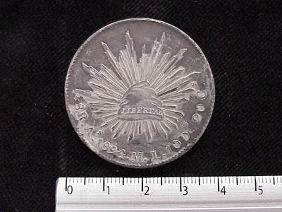 8 Reales Resplandor Álamos 1894