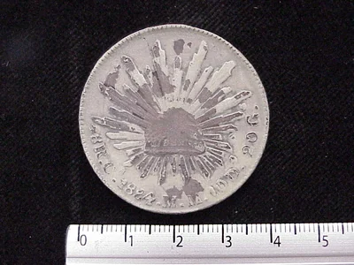8 Reales Resplandor Chihuahua 1884