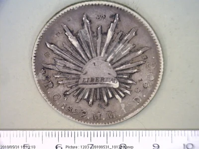 8 Reales Resplandor Chihuahua 1892