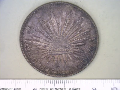 8 Reales Resplandor Chihuahua 1893