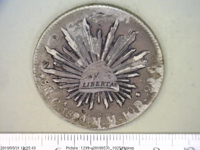 8 Reales Resplandor Chihuahua 1894