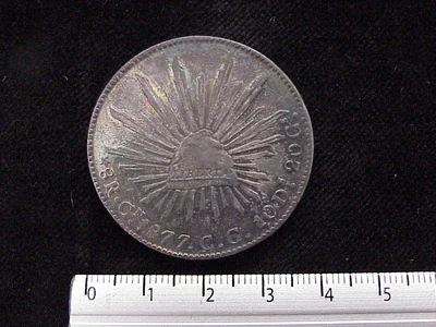 8 Reales Resplandor Culiacán 1877