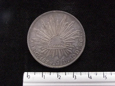 8 Reales Resplandor Culiacán 1879