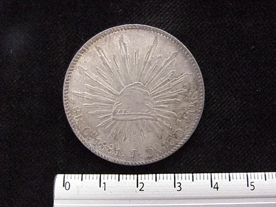 8 Reales Resplandor Culiacán 1881