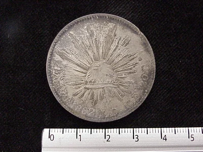 8 Reales Resplandor Culiacán 1882