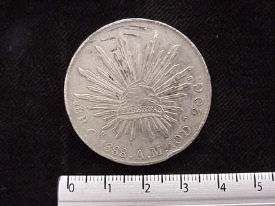 8 Reales Resplandor Culiacán 1888