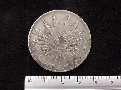 8 Reales Resplandor Culiacán 1892