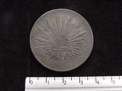 8 Reales Resplandor Culiacán 1894