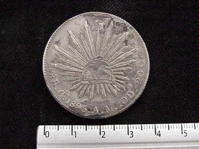8 Reales Resplandor Culiacán 1895