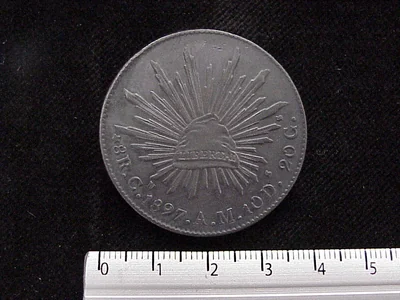 8 Reales Resplandor Culiacán 1897