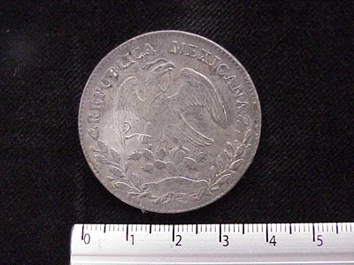 8 Reales Resplandor Durango 1878