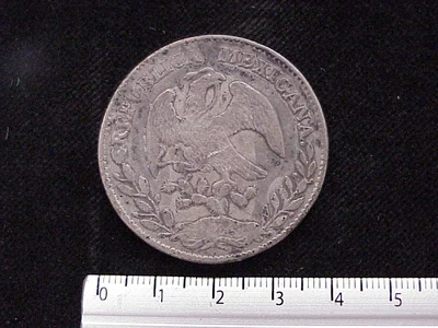 8 Reales Resplandor Durango 1882
