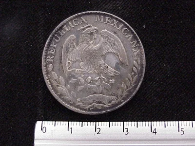 8 Reales Resplandor Durango 1884