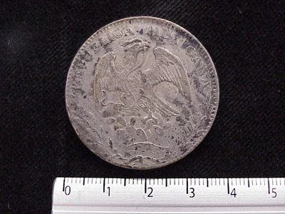 8 Reales Resplandor Durango 1885