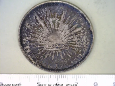 8 Reales Resplandor Durango 1891
