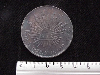 8 Reales Resplandor Durango 1893