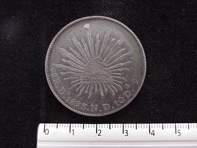 8 Reales Resplandor Durango 1893