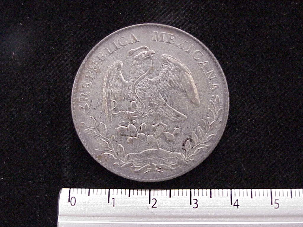 8 Plata 1894 . Inventario Banxico 7045 (anverso)