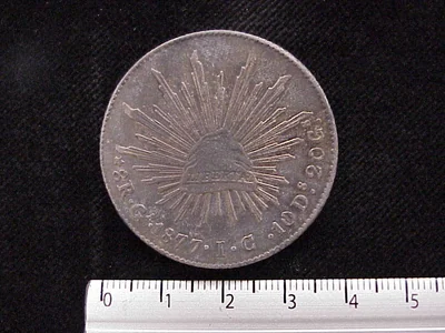 8 Reales Resplandor Guadalajara 1877