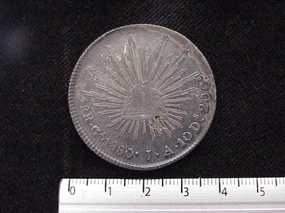 8 Reales Resplandor Guadalajara 1880