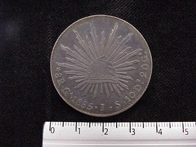 8 Reales Resplandor Guadalajara 1885