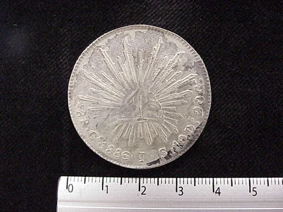 8 Reales Resplandor Guadalajara 1886