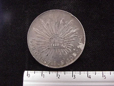 8 Reales Resplandor Guadalajara 1887