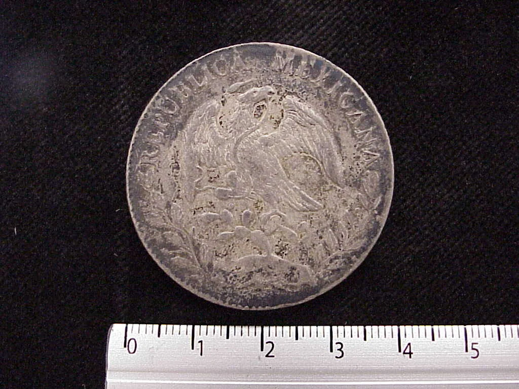 8 Plata 1888 . Inventario Banxico 7505 (anverso)
