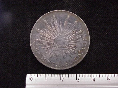 8 Reales Resplandor Guadalajara 1888