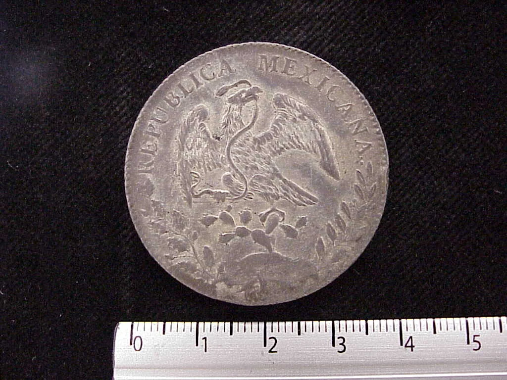 8 Plata 1892 . Inventario Banxico 7519 (anverso)