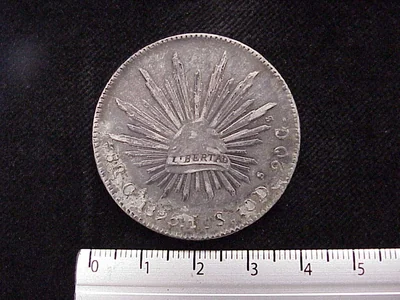 8 Reales Resplandor Guadalajara 1895