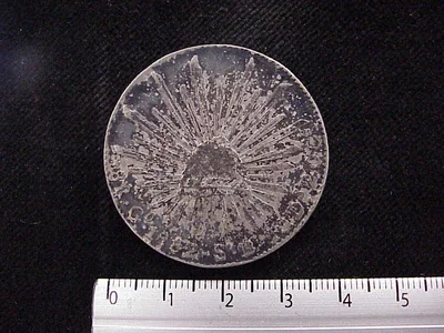 8 Reales Resplandor Guanajuato 1882