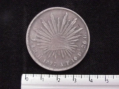 8 Reales Resplandor Hermosillo 1877