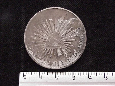 8 Reales Resplandor Hermosillo 1881