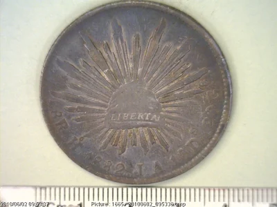 8 Reales Resplandor Hermosillo 1882