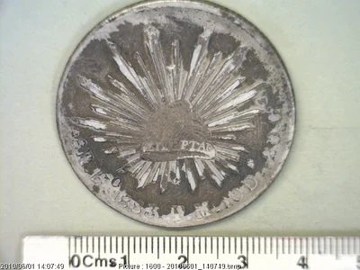 8 Reales Resplandor Hermosillo 1883