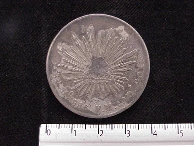 8 Reales Resplandor Hermosillo 1887