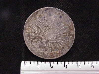 8 Reales Resplandor Hermosillo 1888