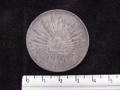 8 Reales Resplandor Hermosillo 1889