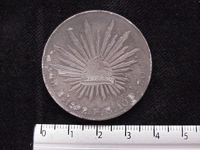 8 Reales Resplandor Hermosillo 1892