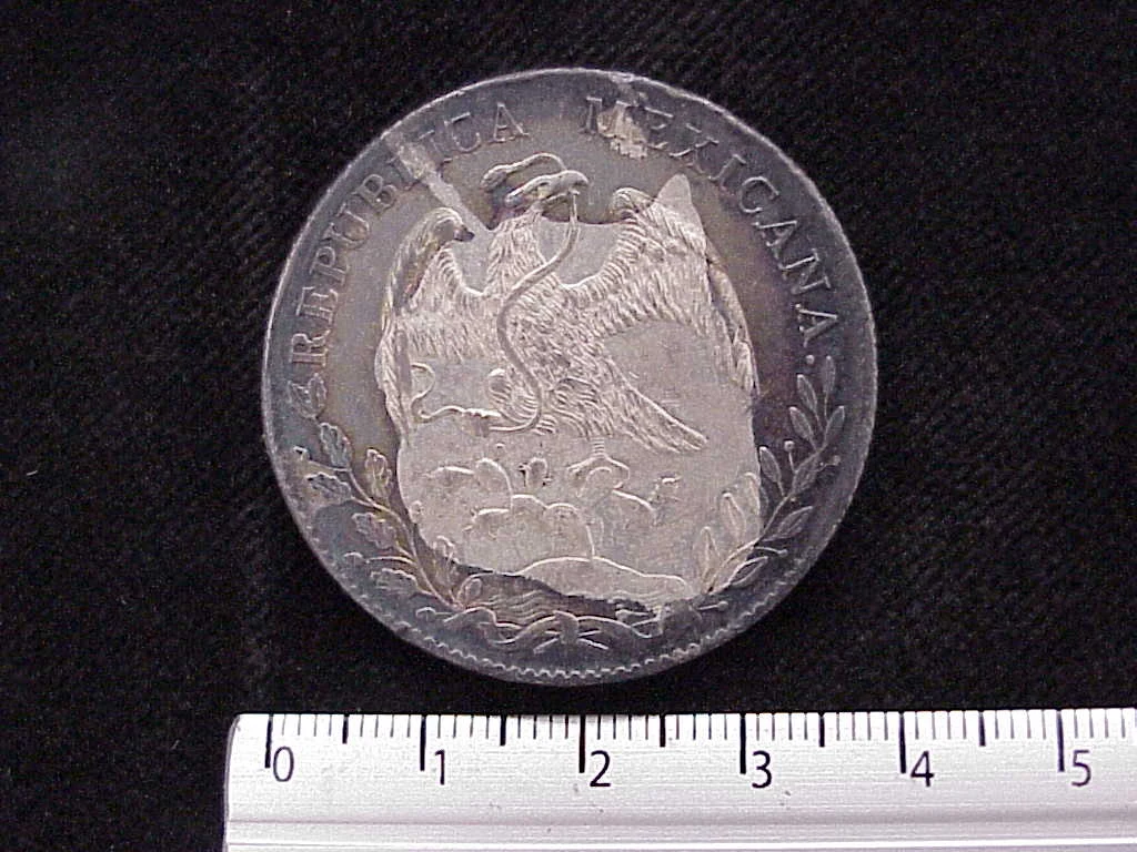 8 Plata 1894 . Inventario Banxico 9240 (reverso)