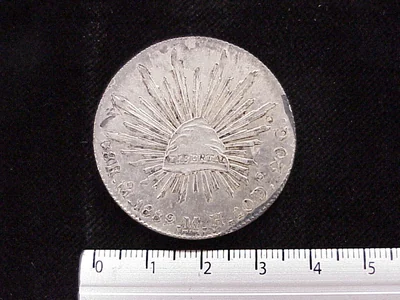 8 Reales Resplandor México 1889